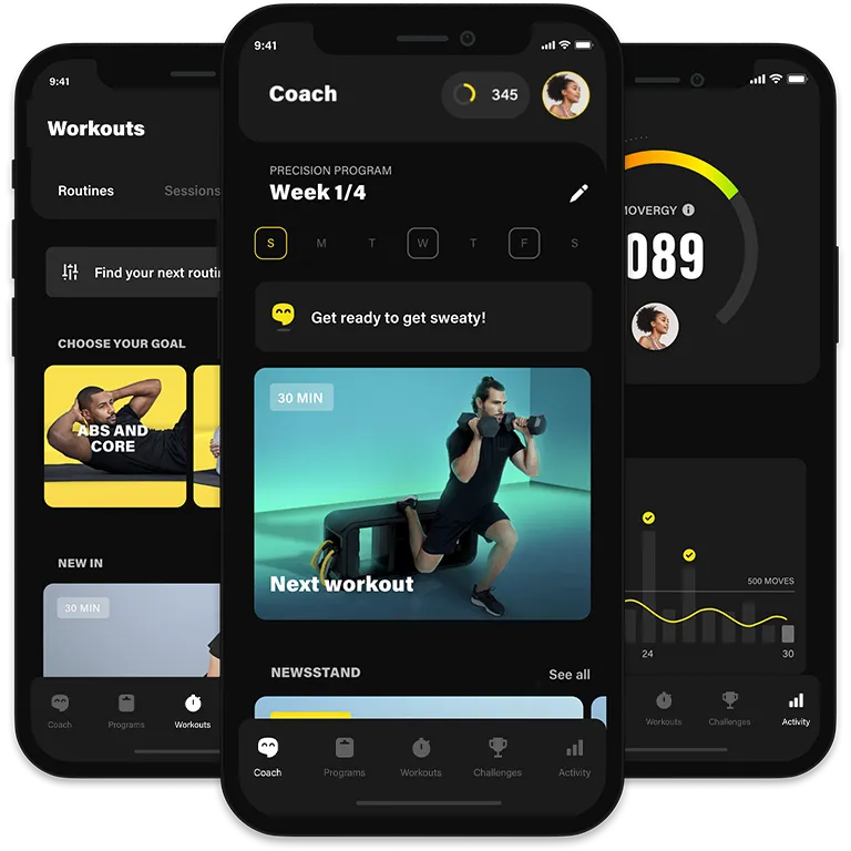 NMF PLUS hero app en iphone mobile v3